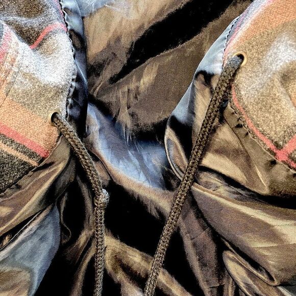 Kirra by PacSun, Multicolored, Lined, Recycled Wool, Hooded Jacket. Size XS - Picture 8 of 8